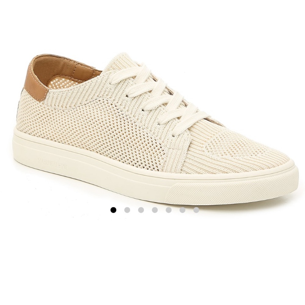 Lucky Brand Luika Knit Sneaker in Milkyway